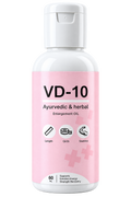 VD-10 Herbal Massage Oil: 100% Ayurvedic Formula for Strength, Stamina & Growth (Ages 18–25)