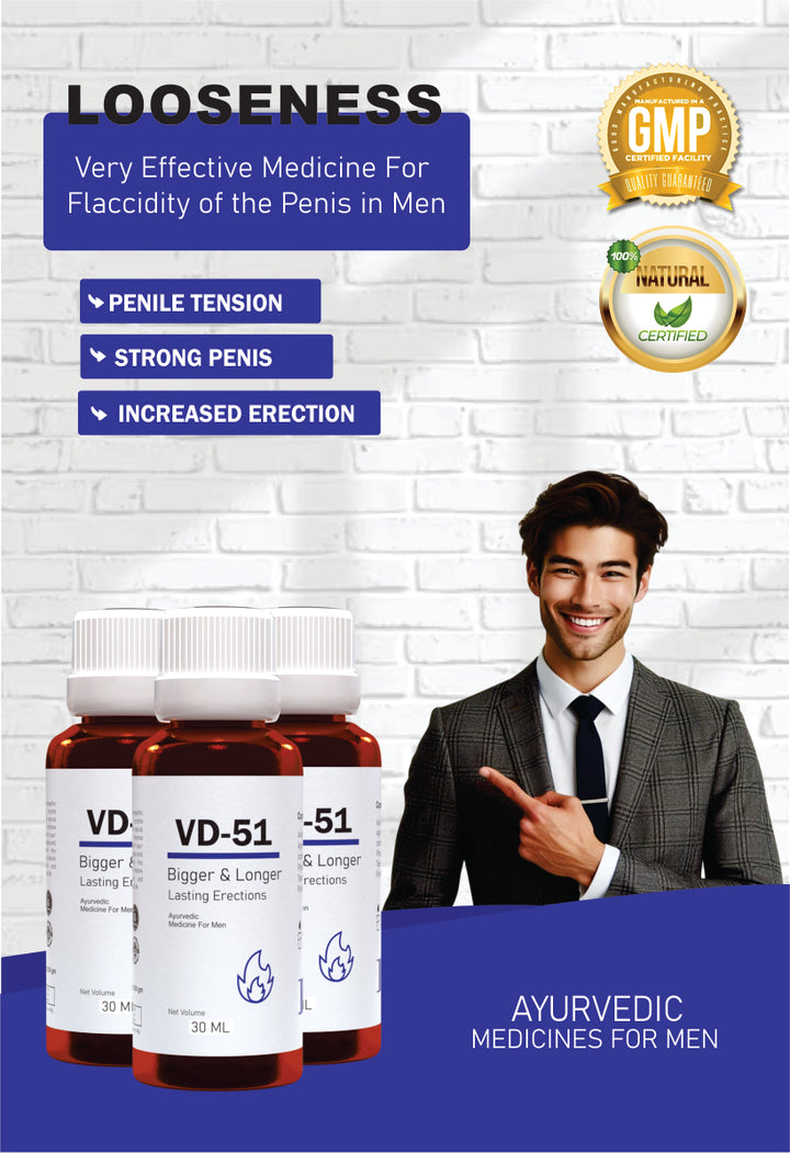 VD-51: Ayurvedic Solution for Enhanced Male Performance