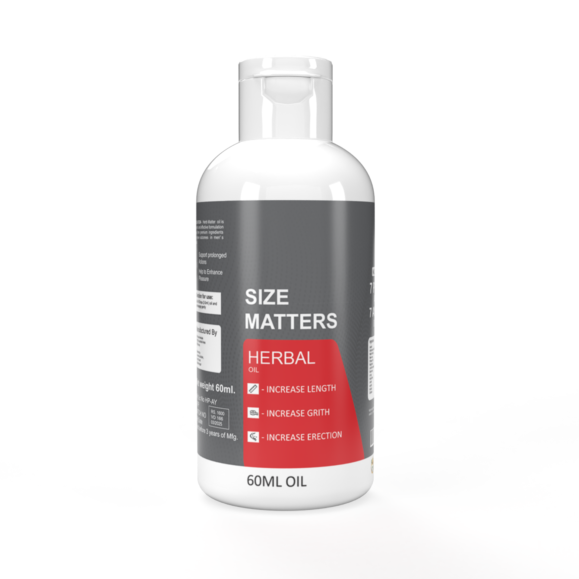 SIZE MATTERS OIL