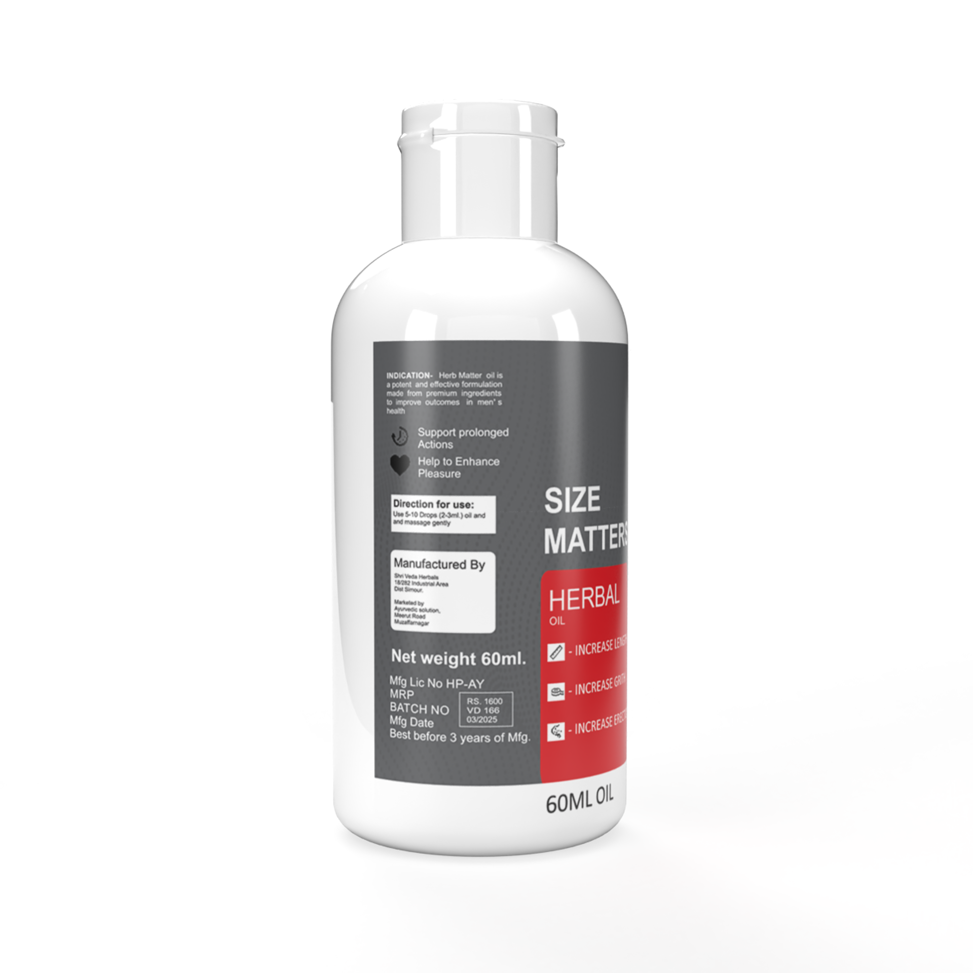 SIZE MATTERS OIL