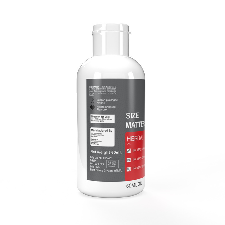 SIZE MATTERS OIL