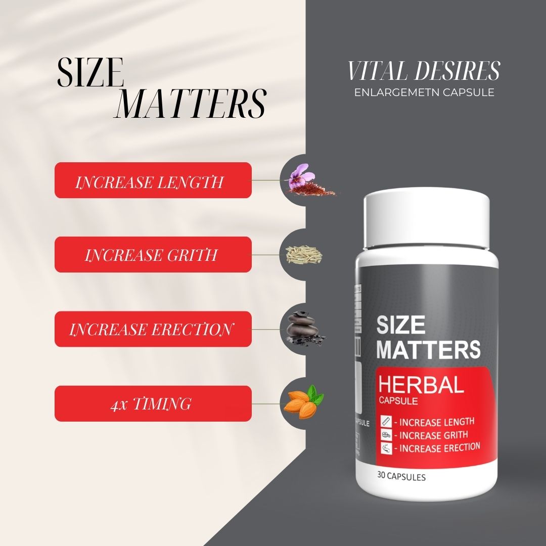 SIZE MATTERS OIL CAPSULE
