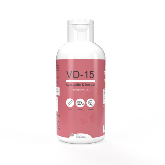VD-15: Ayurvedic Herbal Oil for Natural Male Enhancement