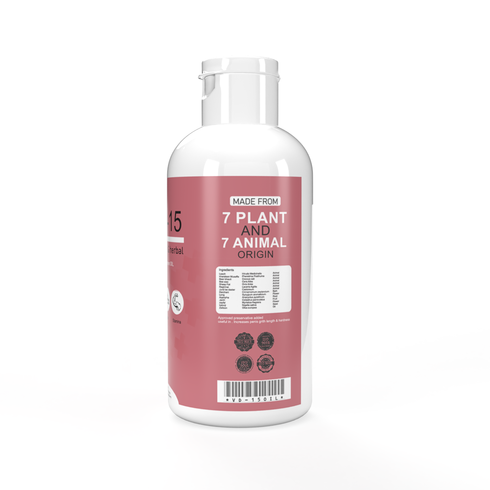 VD-15: Ayurvedic Herbal Oil for Natural Male Enhancement